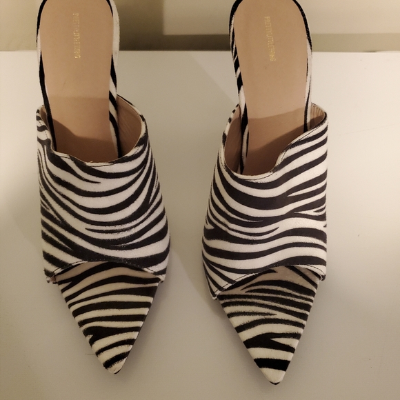 Ladies open toe high heel shoes - Picture 3 of 5